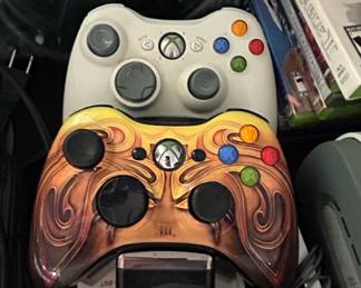 Xbox Console Bundle with Controllers and Games second image