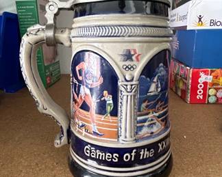 Los Angeles Olympics Commemorative Thewalt Beer Stein by Craig Calsbeek
