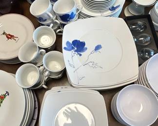 Studio Nova Ming Blue Porcelain Dinnerware Set