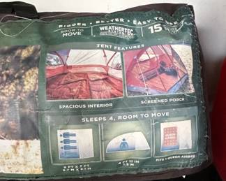 Coleman Evanston Person Tent  Wenzel Alpine Person Tent fifth image