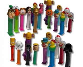 37 VintagePEZDispenserCollectionLotMixedCharacters