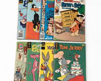 80 VintageHannaBarberaCartoonComicBookCollectionLot