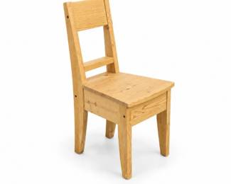 91 VintageIKEAEmilPineDiningChairScandinavianWood