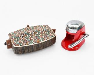 62 VintageSaltonHotrayBunWarmerBreadBasketSet