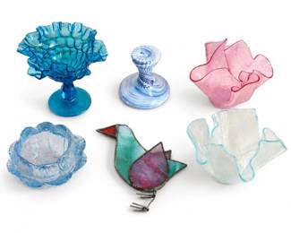 22 VintageArtGlassFentonCollectiblesLot