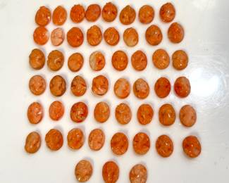 Carved Coral Cameo Lot