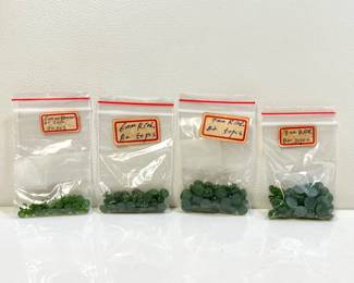 Assorted Sizes of Jade Cabochons 