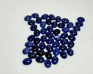 Assorted Sizes of Sodalite Close up