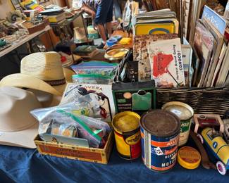 Marbles, 2 amazing cowboy hats, plus...