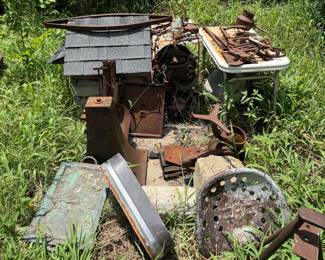 Rustic items; great for outdoor projects 