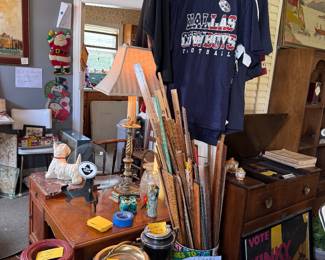 YARD STICK HEAVEN, Cowboy shirts, Stars Jersey, HUGE room divider