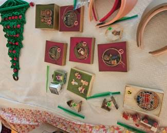 Boxes wooden Christmas Decorations $5 each