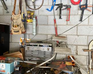 Tools and garage miscellaneous......