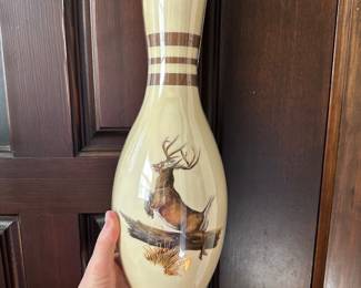 Bowling pin cribbage board game!