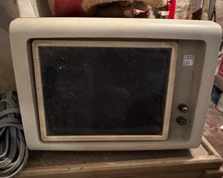 Vintage IBM model 5151 computer monitor.....