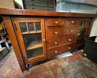 Antique buffet