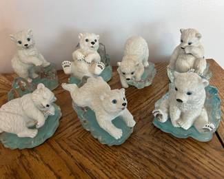The Hamilton Collection's "Little Friends of the Arctic Sculpture Collection