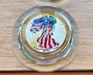2000 American Silver Eagle coin