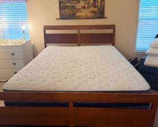 Beautiful sleigh queen bed…like new
