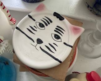 Vintage cat coasters