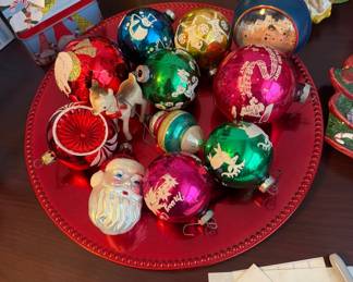 Vintage Christmas  ornaments