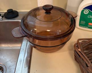 Vintage Pyrex double boiler 