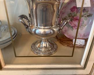 Large silver champagne/planter