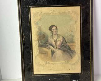 028 antiqueframedportraitofthecountess