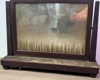 007 vintagedressertopswivelchevalmirror