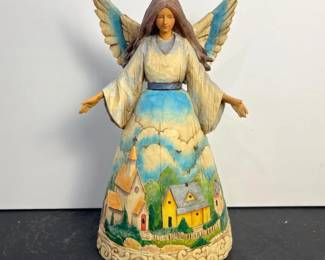 172 jimshoreheartwoodcreekangelfigurine