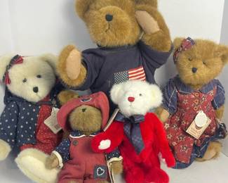 096 fiveadorablecollectiblebearplushies
