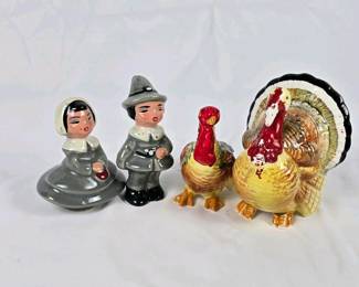 181 vintagethanksgivingceramicsaltpepper