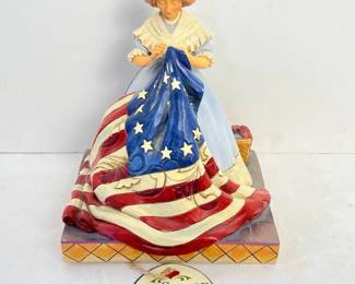 099 jimshoreheartwoodcreekfreedomsflag