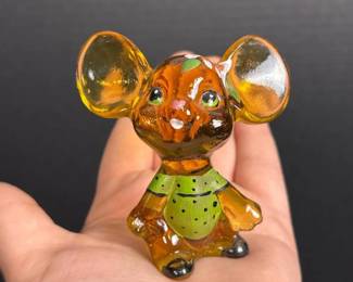 131 handpaintedamberglassfentonmousefi