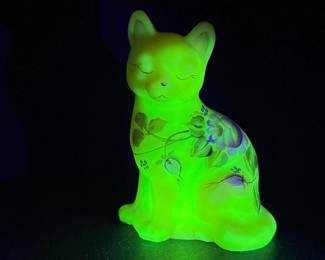 021 handpaintedfentonuraniumglasscatfi
