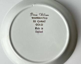 191 princewilliamporcelainplatewith22k