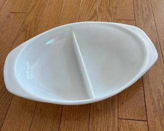 204 vintagepyrexopalglasscasseroledish