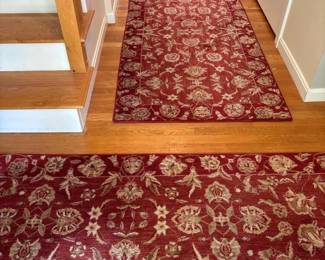 211 setof2floralrunnerrugs