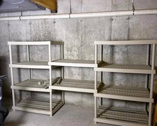 097 plastic4shelfventilatedstorageracks