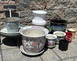 217 assortedplantpots
