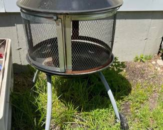 049 portable32steeloutdoorfirepitwith