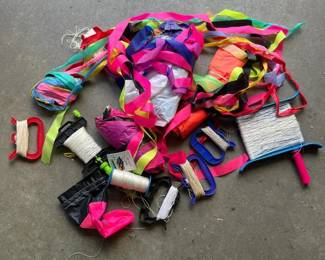 145 kitelotmulticolorripstopnylonkites