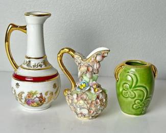 187 miniatureporcelainpitcher2vintagede