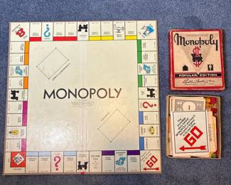 062 vintagemonopolypopulareditionboardg