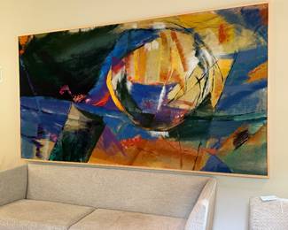 Very Large framed tapestry