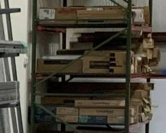 metal shelf