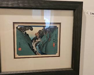 vintage Japanese art prints