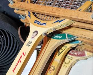 vintage tennis rackets