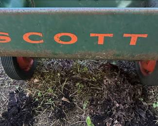 Vintage Scotts Model 35-3 Drop Spreader