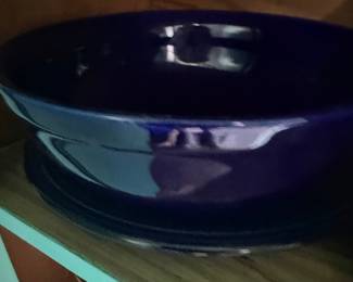 Cobalt Blue Ceramic Bowl